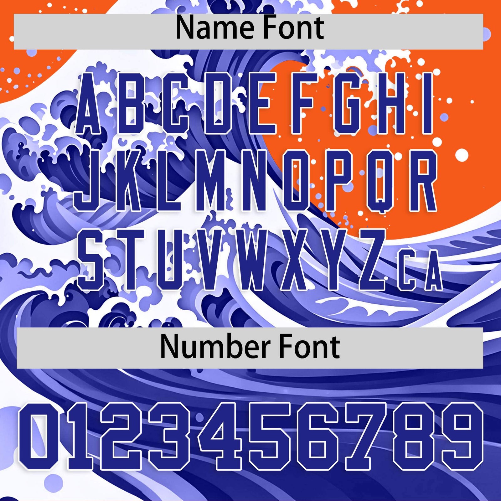 Custom Orange Wave Graffiti Pattern Authentic Baseball Jersey