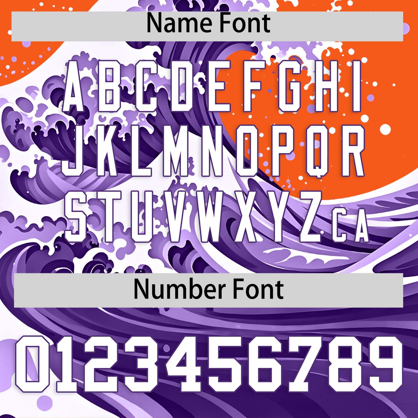 Custom Orange Wave Graffiti Pattern Authentic Baseball Jersey