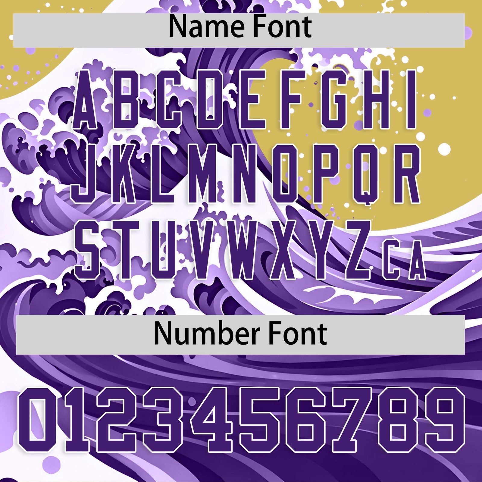 Custom Old Gold Wave Graffiti Pattern Authentic Baseball Jersey