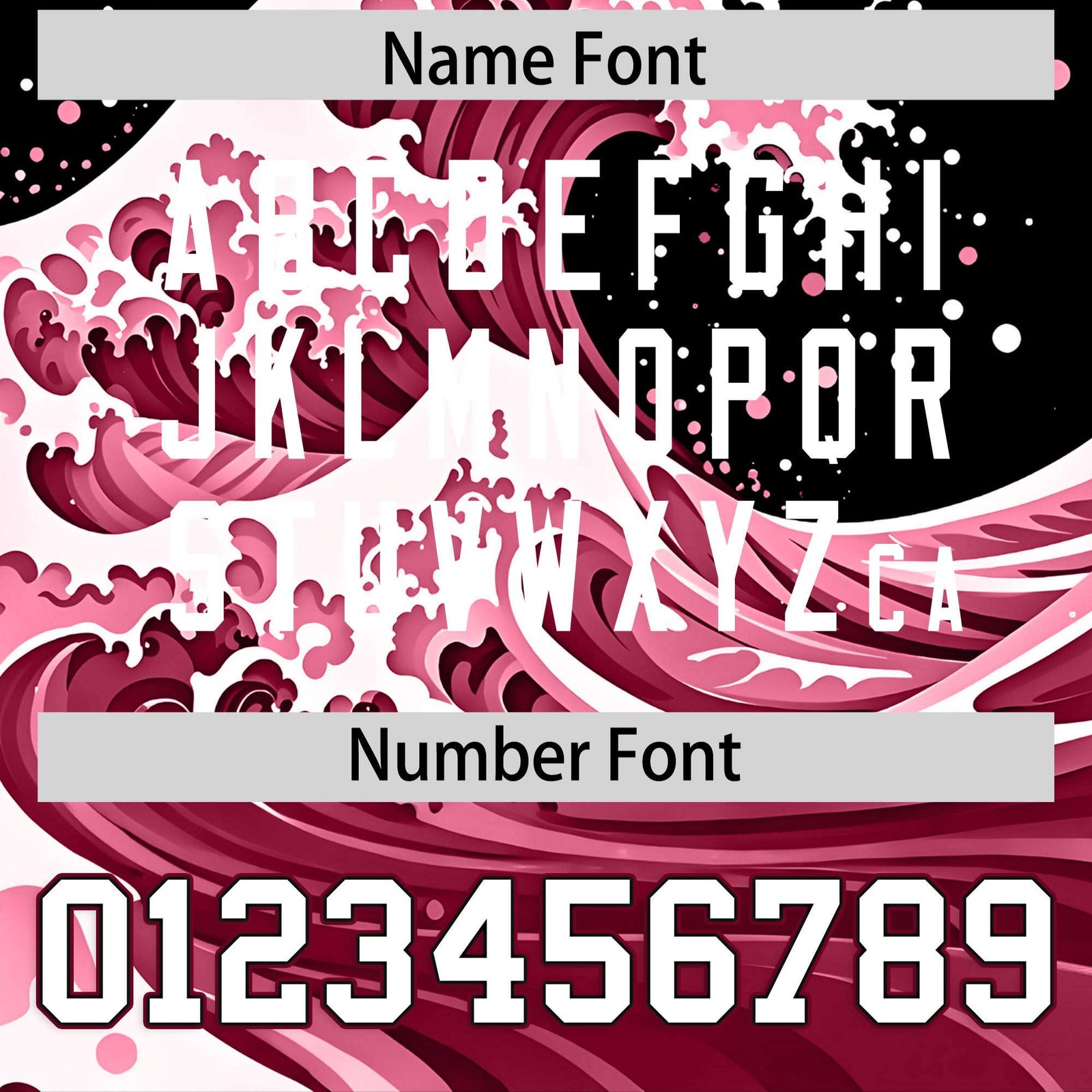 Custom Black Wave Graffiti Pattern Authentic Baseball Jersey