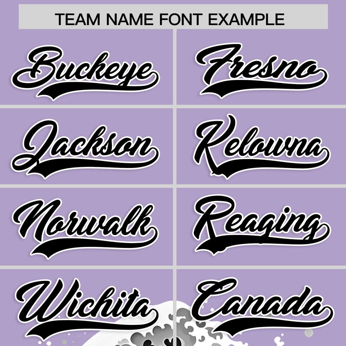 Custom Light Purple Wave Graffiti Pattern Authentic Baseball Jersey