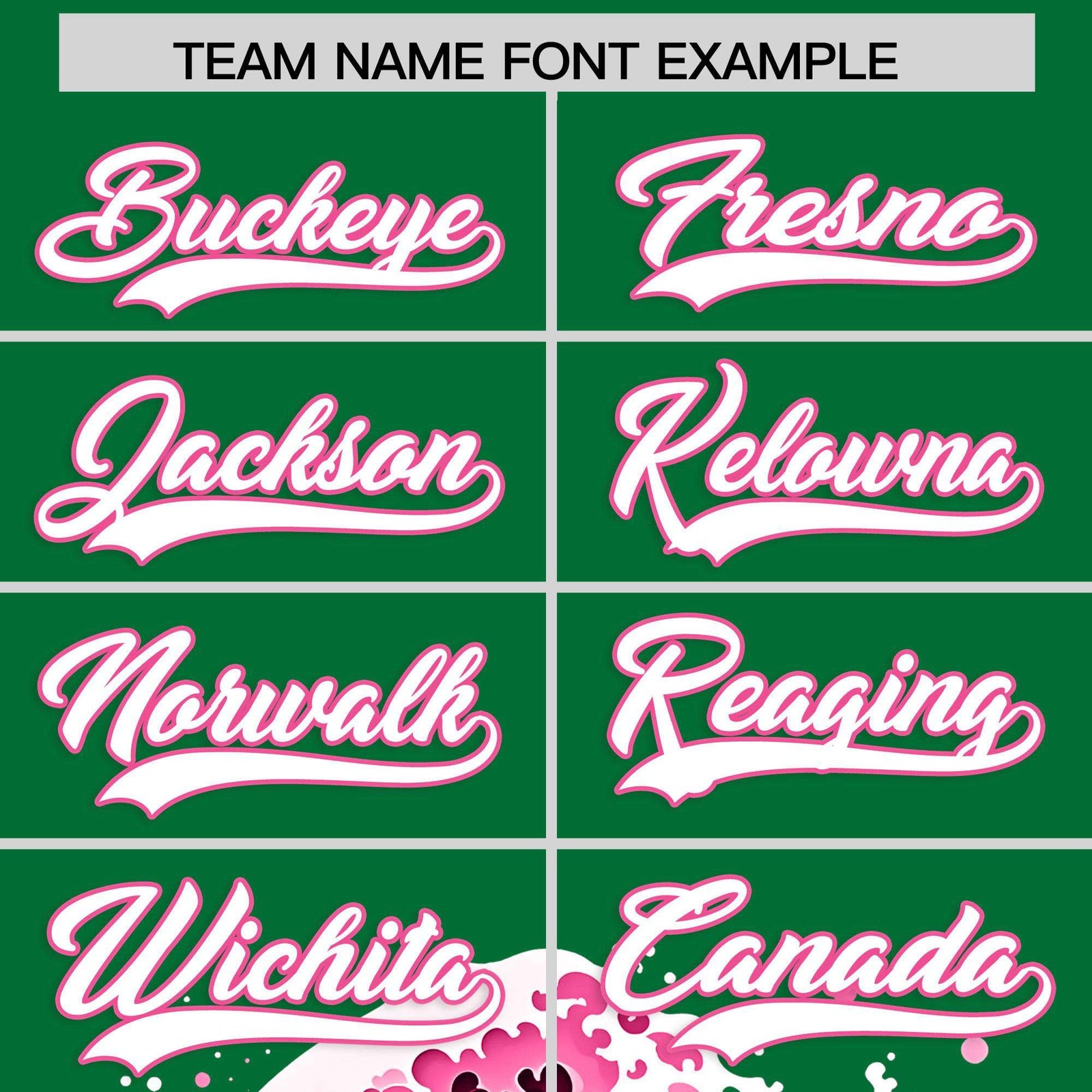 Custom Kelly Green Wave Graffiti Pattern Authentic Baseball Jersey