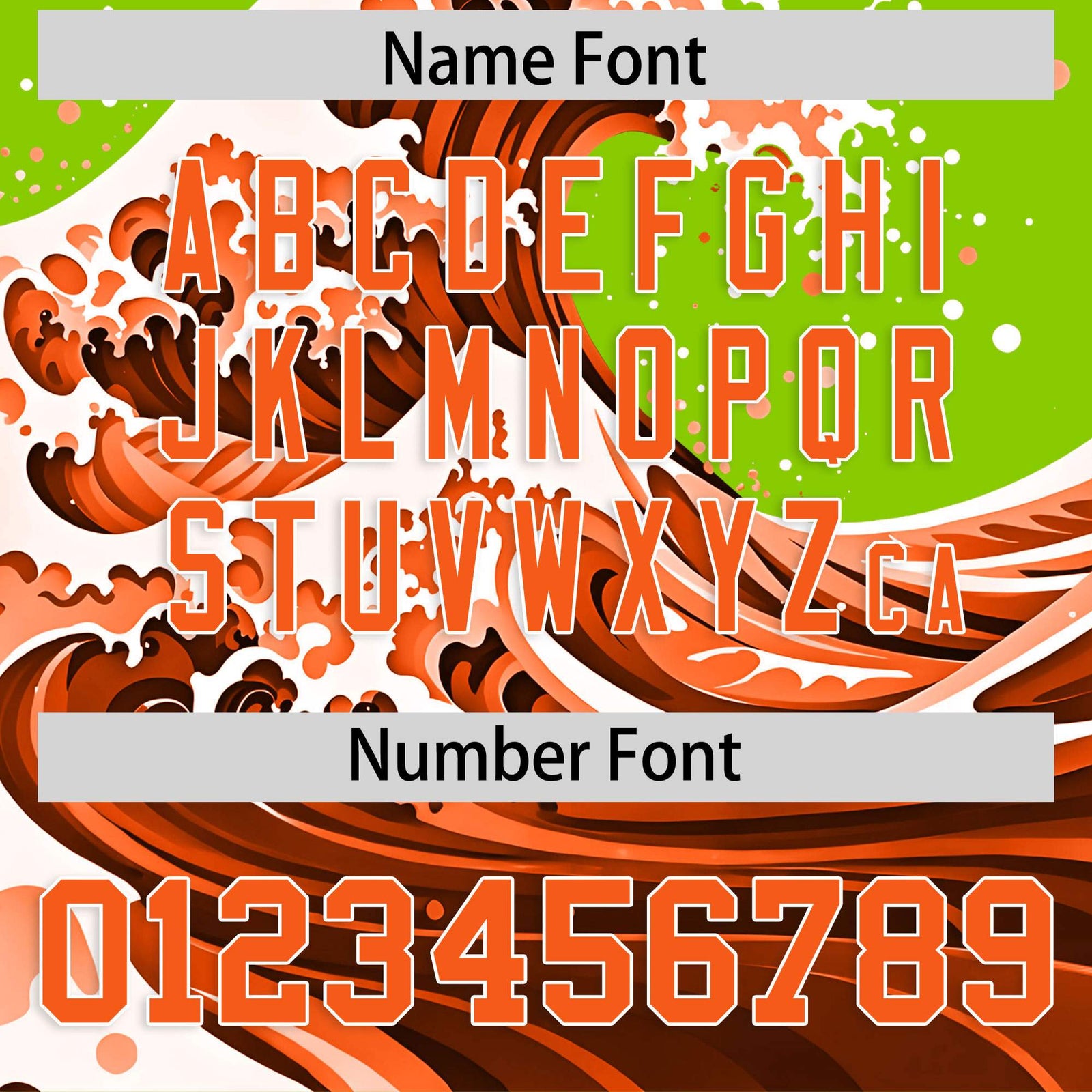 Custom Neon Green Wave Graffiti Pattern Authentic Baseball Jersey