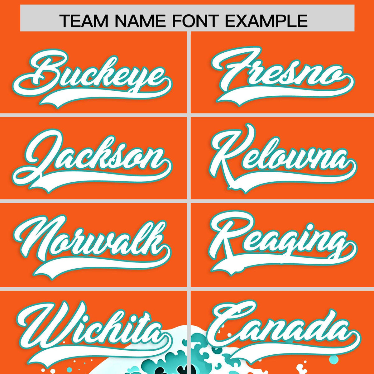 Custom Orange Wave Graffiti Pattern Authentic Baseball Jersey