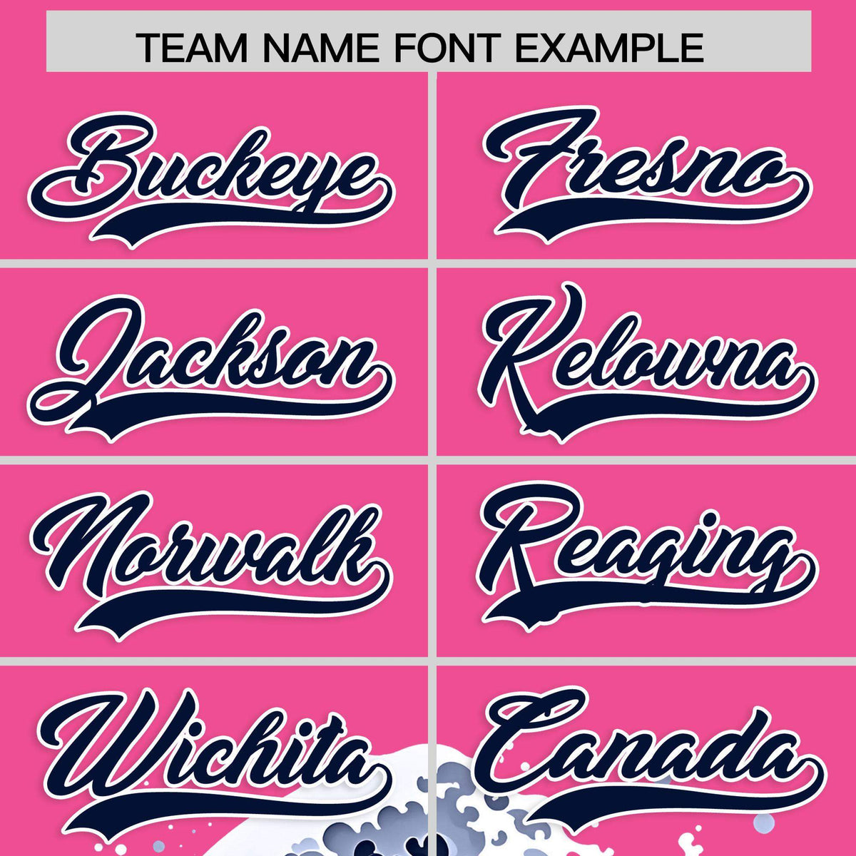 Custom Pink Wave Graffiti Pattern Authentic Baseball Jersey