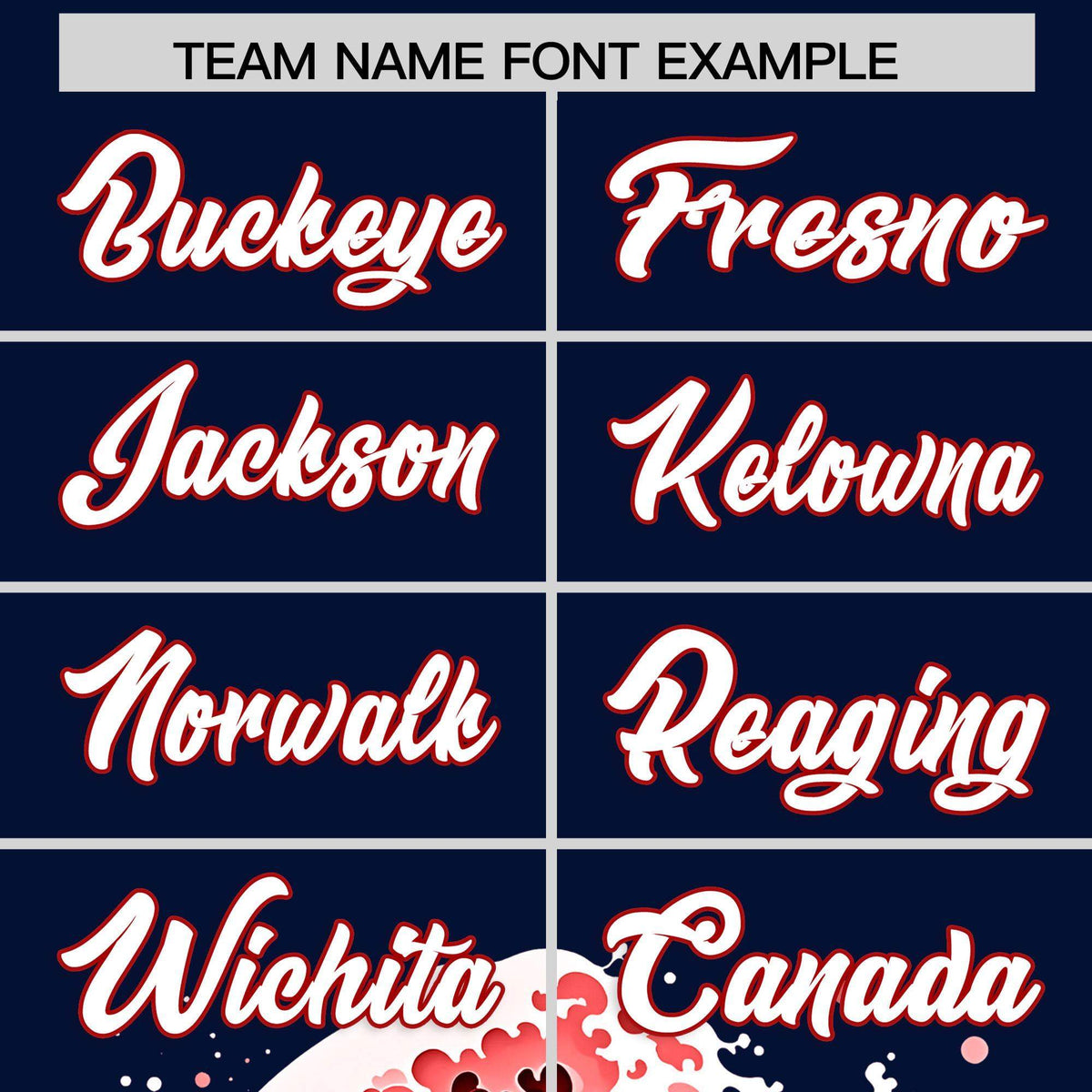 Custom Navy Wave Graffiti Pattern Authentic Baseball Jersey