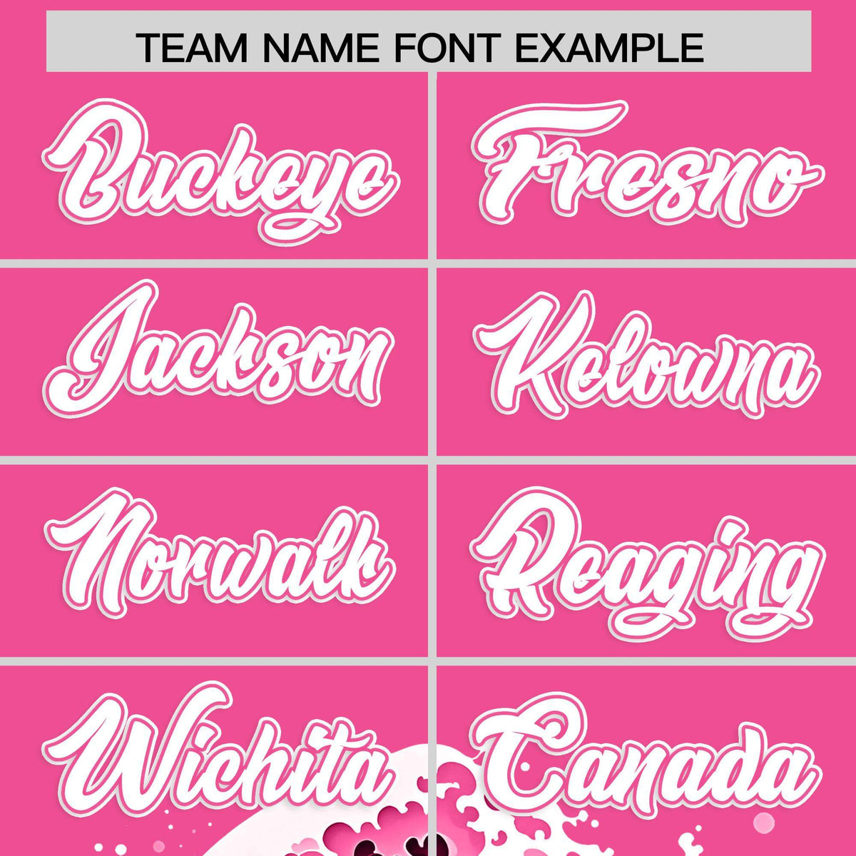 Custom Pink Wave Graffiti Pattern Authentic Baseball Jersey