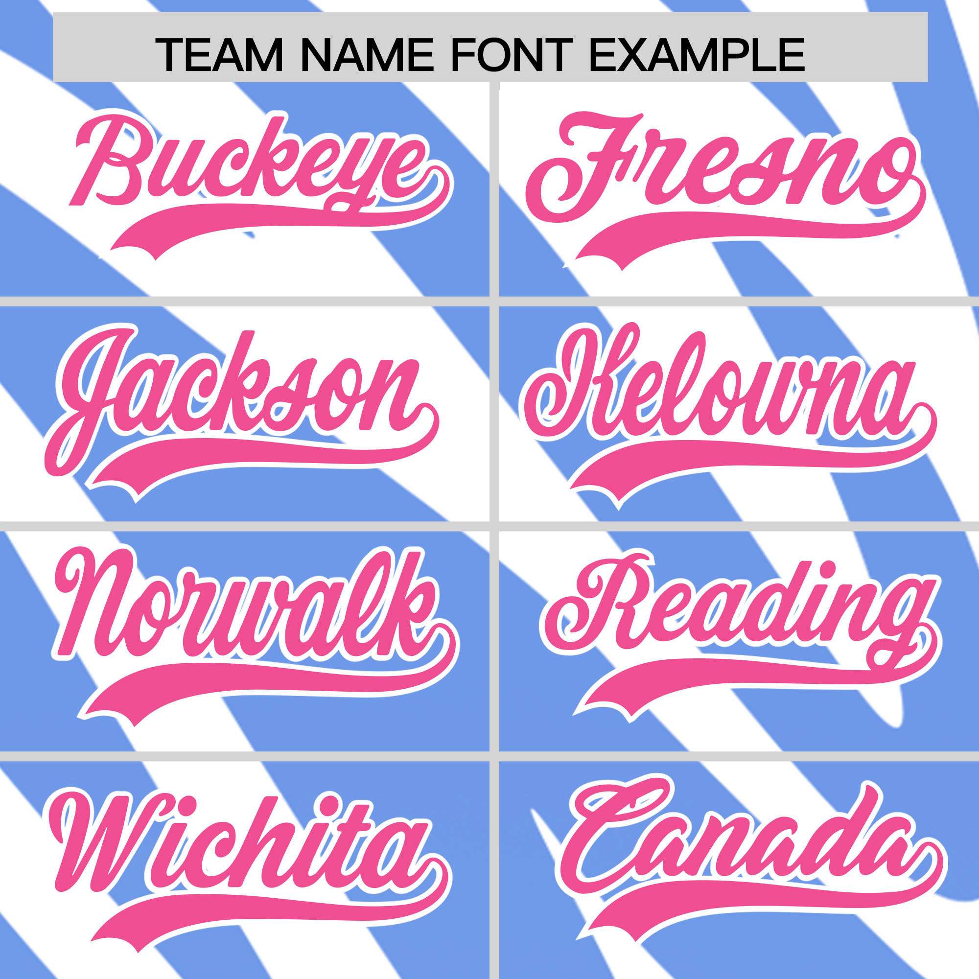 Custom Light Blue White Tiger Stripe Gradient Animal Print Personalized Team Shirt Baseball Jersey