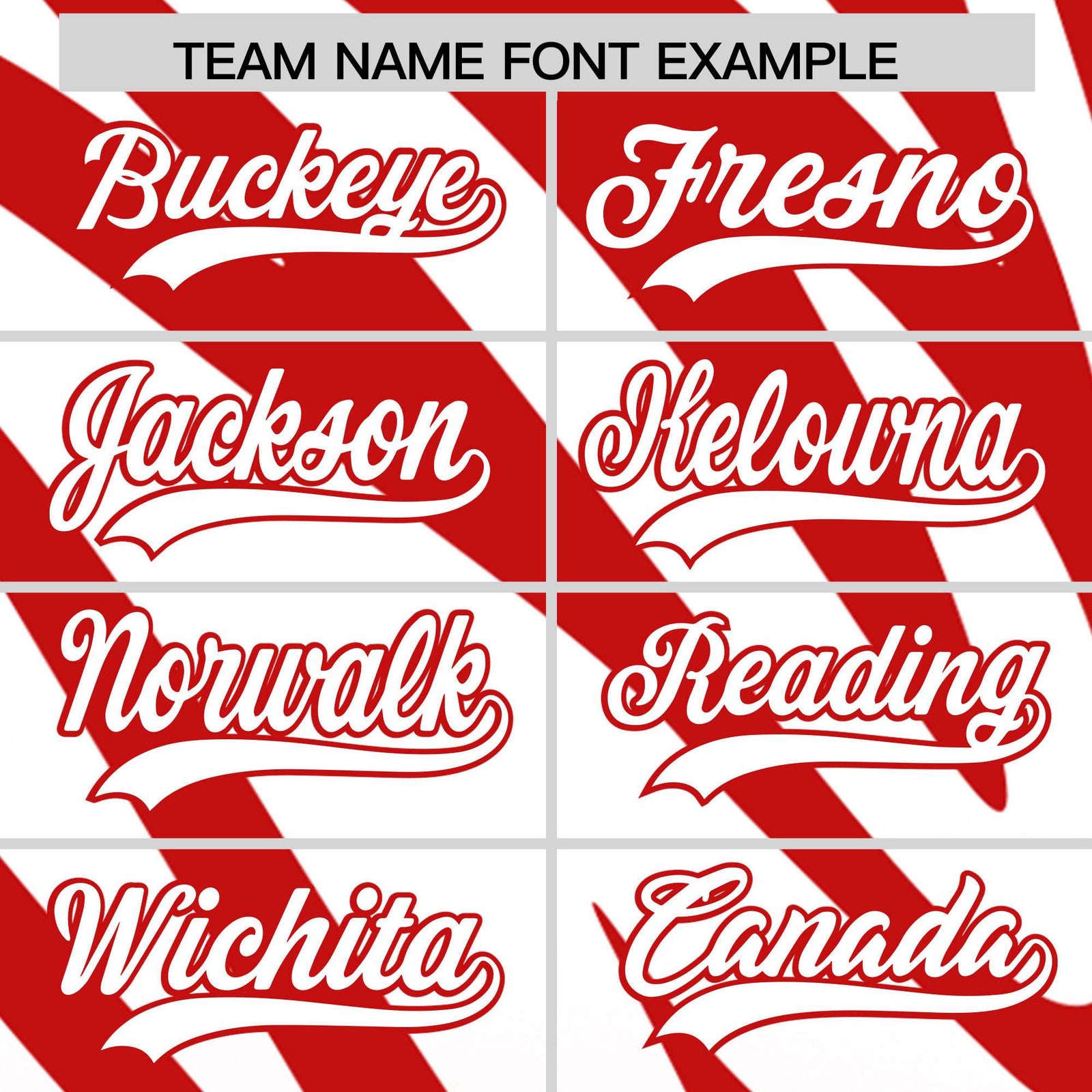 Custom Red White Tiger Stripe Gradient Animal Print Personalized Team Shirt Baseball Jersey