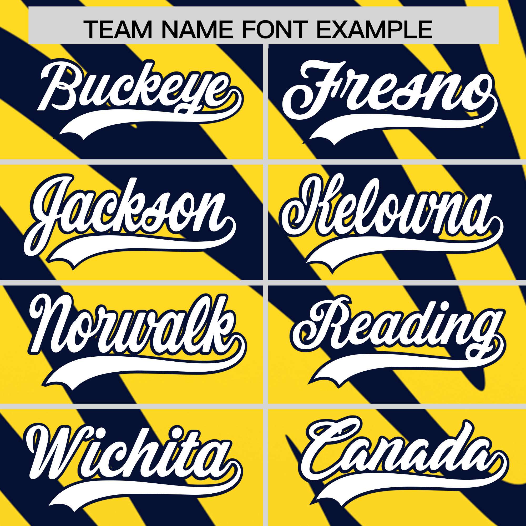 Custom Navy Gold Tiger Stripe Gradient Animal Print Personalized Team Shirt Baseball Jersey