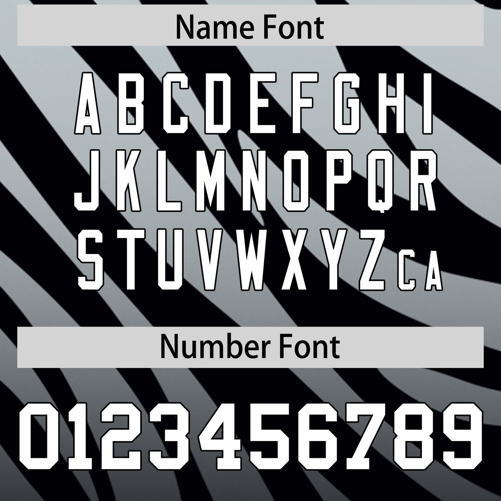 Custom Silver Black Tiger Stripe Gradient Animal Print Personalized Team Shirt Baseball Jersey