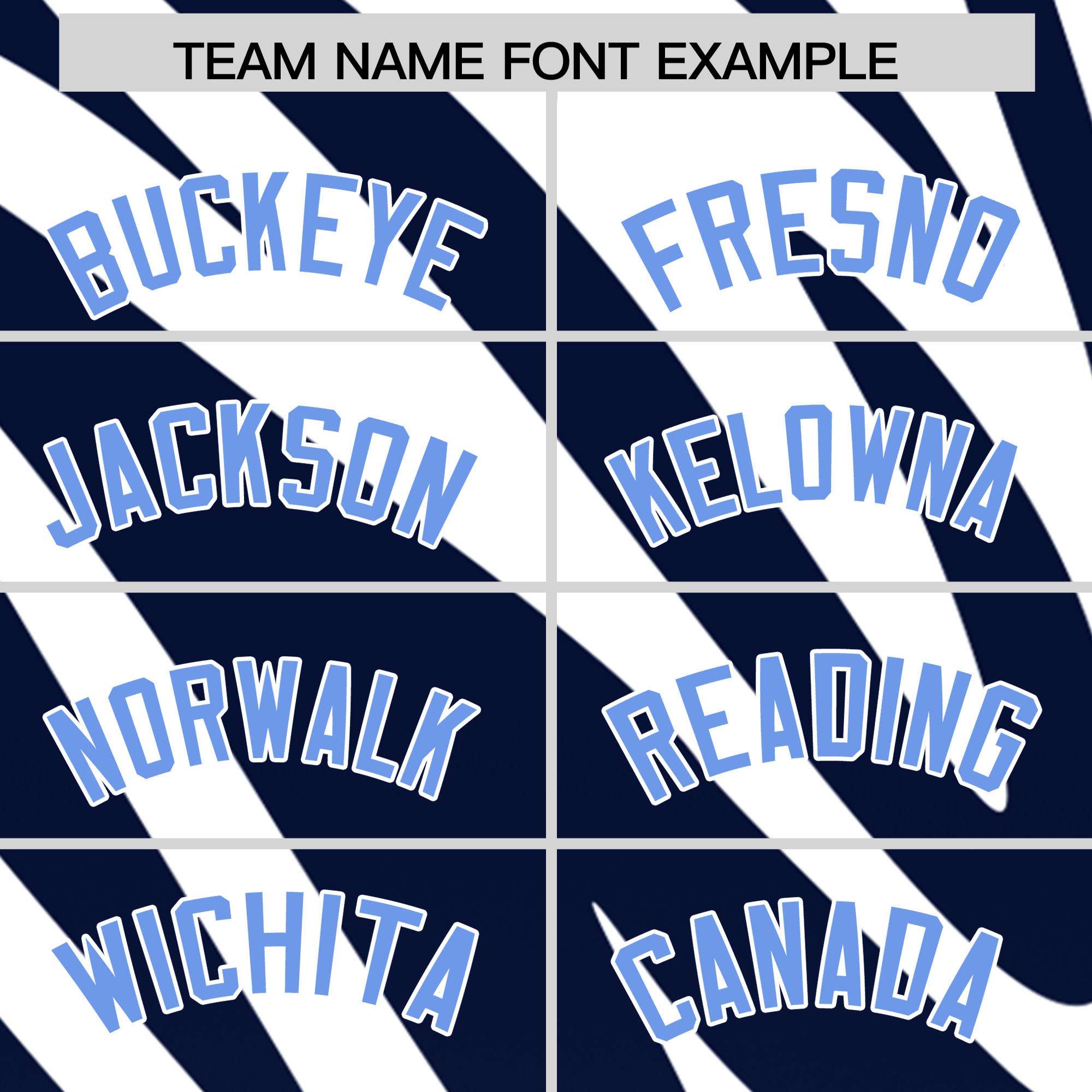 Custom Navy White Tiger Stripe Gradient Animal Print Personalized Team Shirt Baseball Jersey