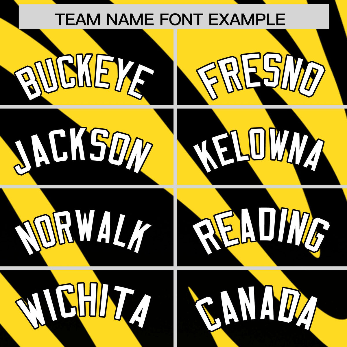 Custom Gold Black Tiger Stripe Gradient Animal Print Personalized Team Shirt Baseball Jersey