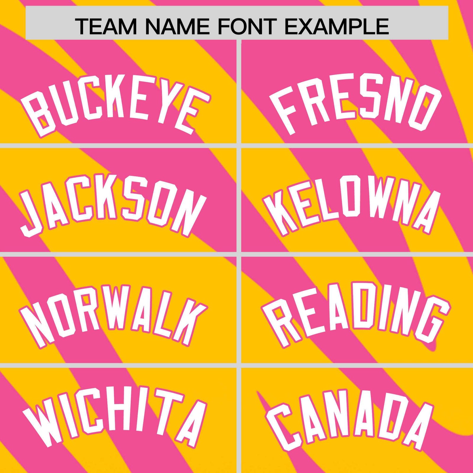 Custom Pink Gold Tiger Stripe Gradient Animal Print Personalized Team Shirt Baseball Jersey