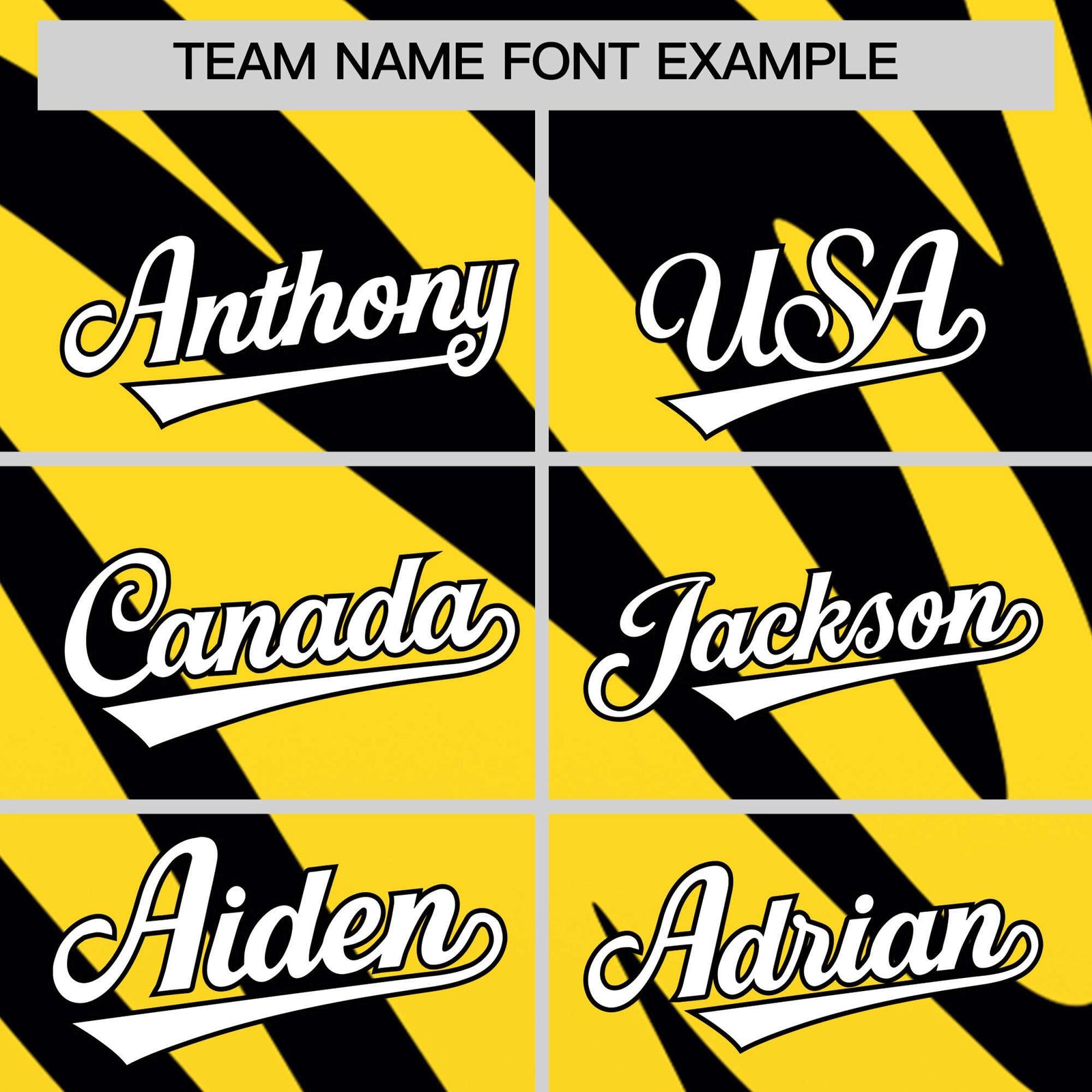 Custom Gold Black Tiger Stripe Gradient Animal Print Personalized Team Shirt Baseball Jersey