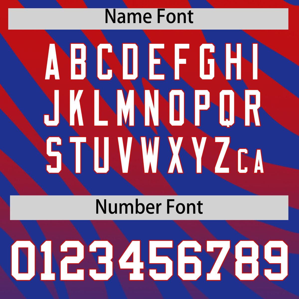 Custom Red Royal Tiger Stripe Gradient Animal Print Personalized Team Shirt Baseball Jersey