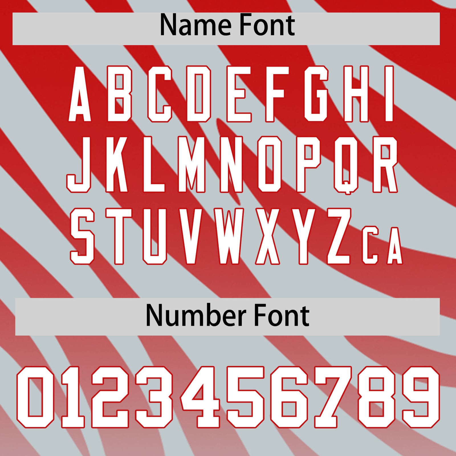 Custom Red Silver Tiger Stripe Gradient Animal Print Personalized Team Shirt Baseball Jersey