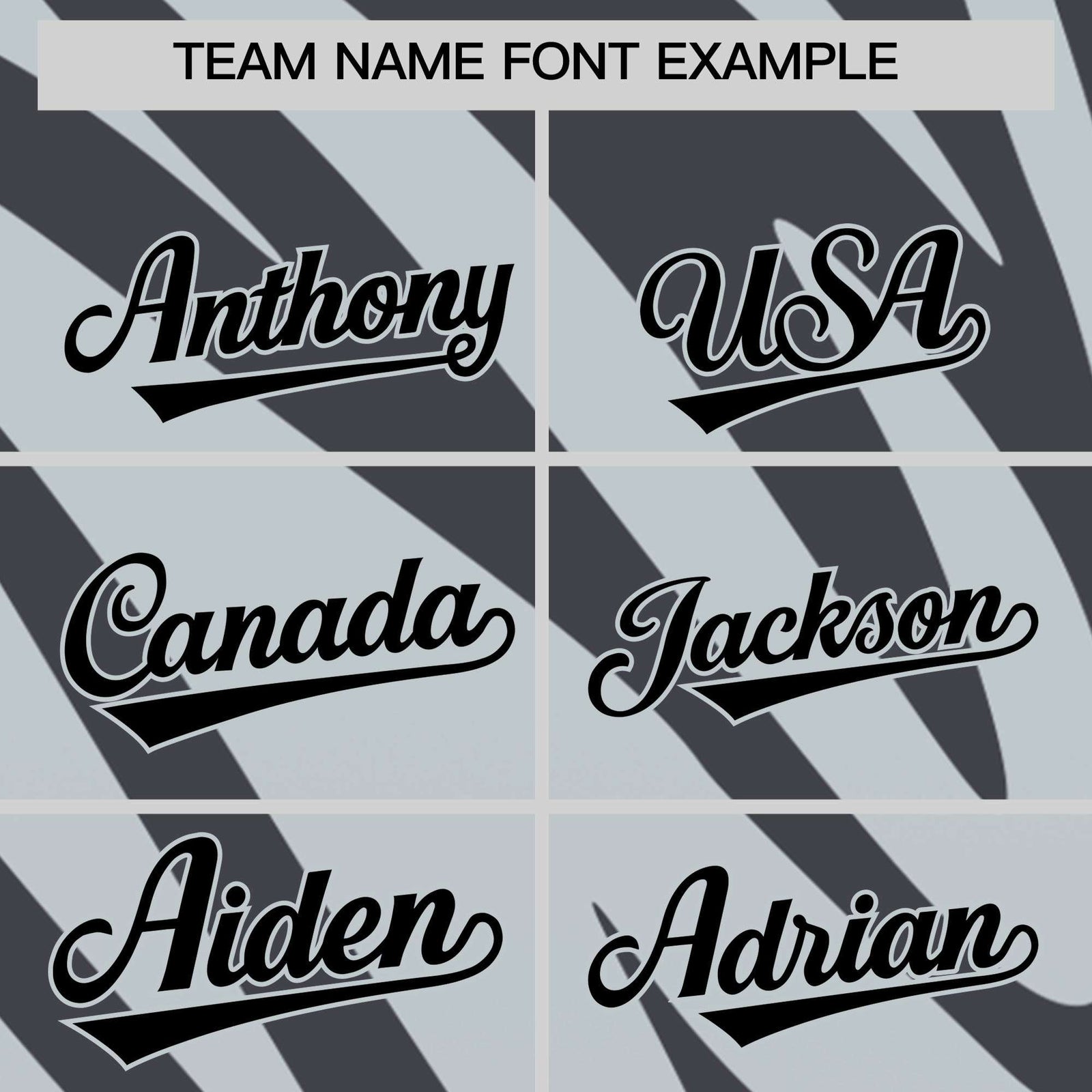 Custom Gray Silver Tiger Stripe Gradient Animal Print Personalized Team Shirt Baseball Jersey