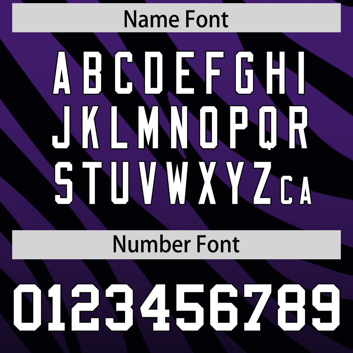 Custom Purple Black Tiger Stripe Gradient Animal Print Personalized Team Shirt Baseball Jersey