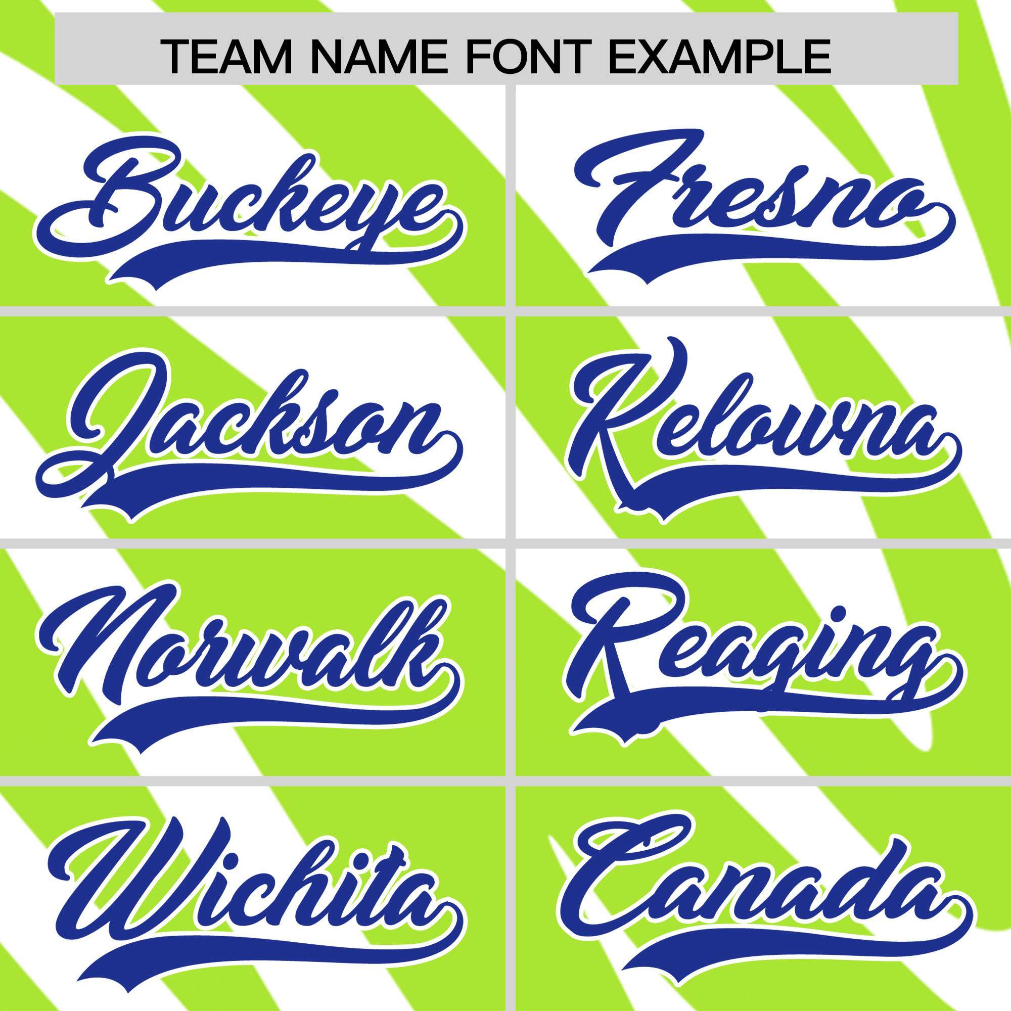 Custom Neon Green White Tiger Stripe Gradient Animal Print Personalized Team Shirt Baseball Jersey