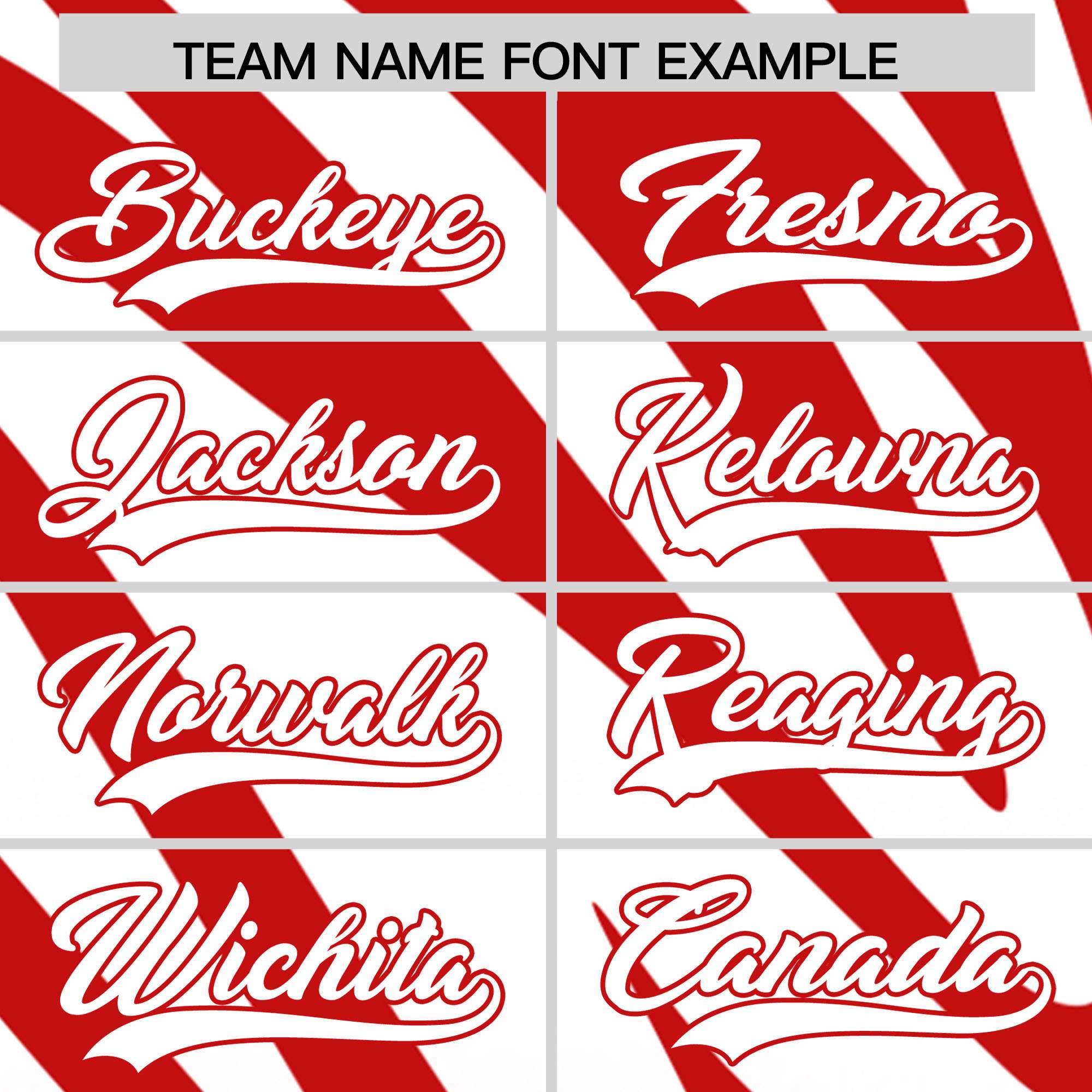 Custom Red White Tiger Stripe Gradient Animal Print Personalized Team Shirt Baseball Jersey