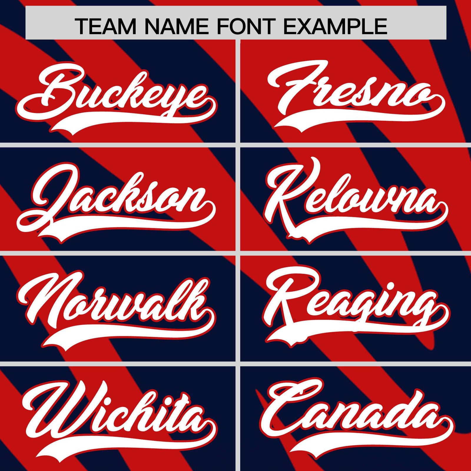 Custom Navy Red Tiger Stripe Gradient Animal Print Personalized Team Shirt Baseball Jersey