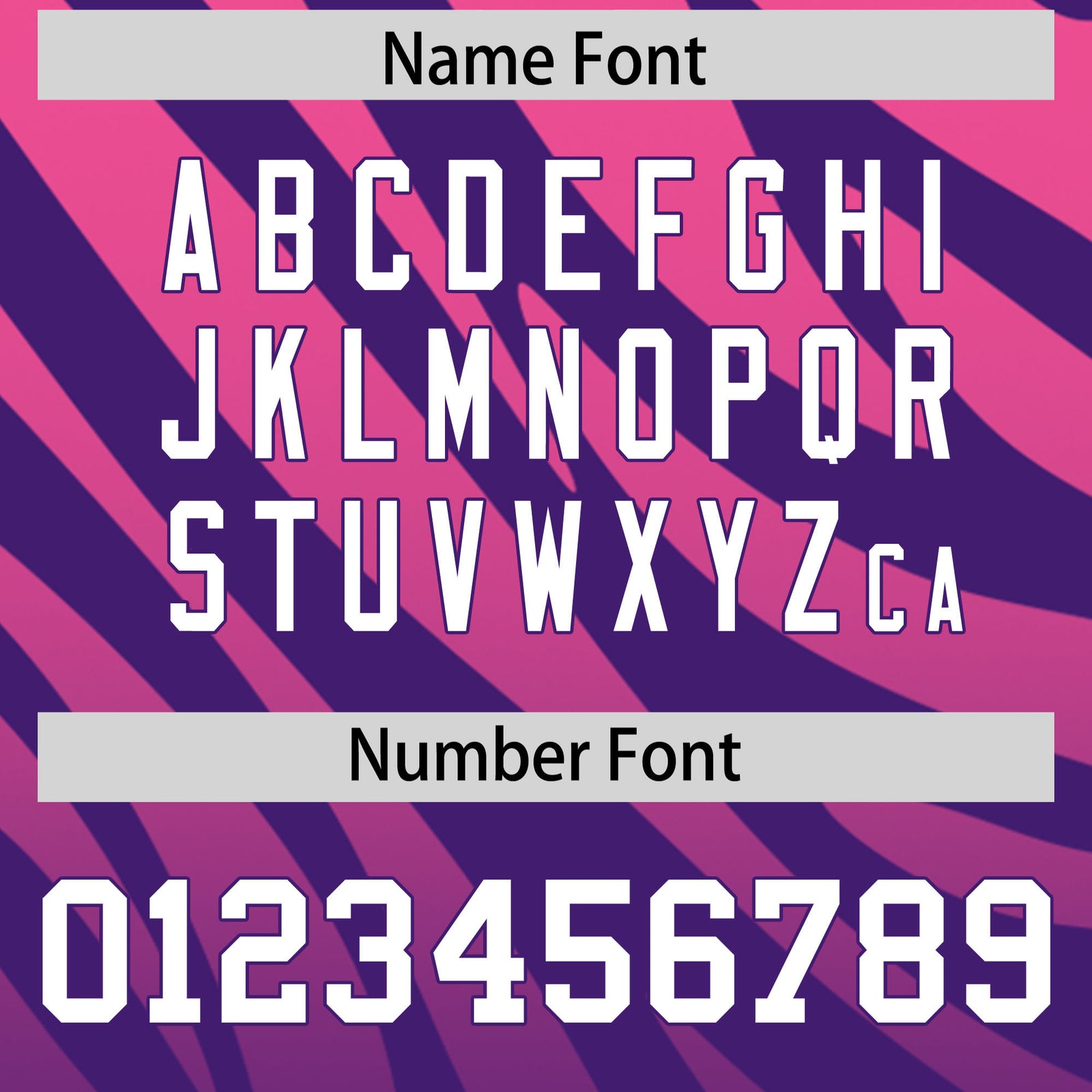 Custom Purple Pink Tiger Stripe Gradient Animal Print Personalized Team Shirt Baseball Jersey