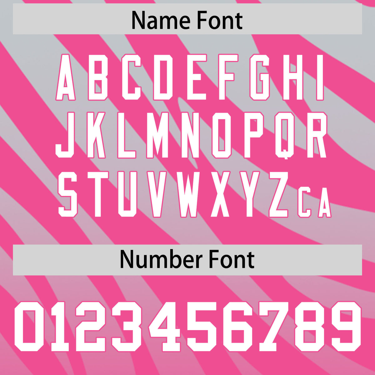 Custom Pink Silver Tiger Stripe Gradient Animal Print Personalized Team Shirt Baseball Jersey