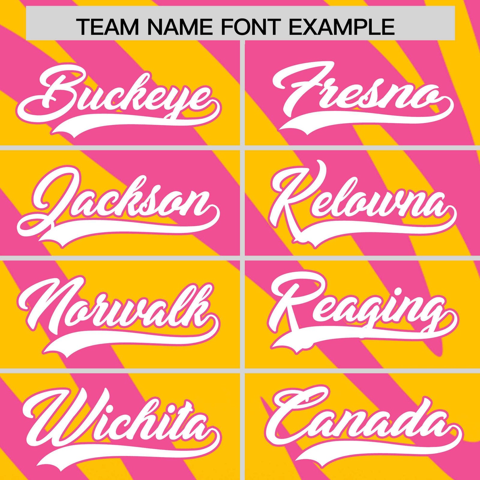 Custom Pink Gold Tiger Stripe Gradient Animal Print Personalized Team Shirt Baseball Jersey