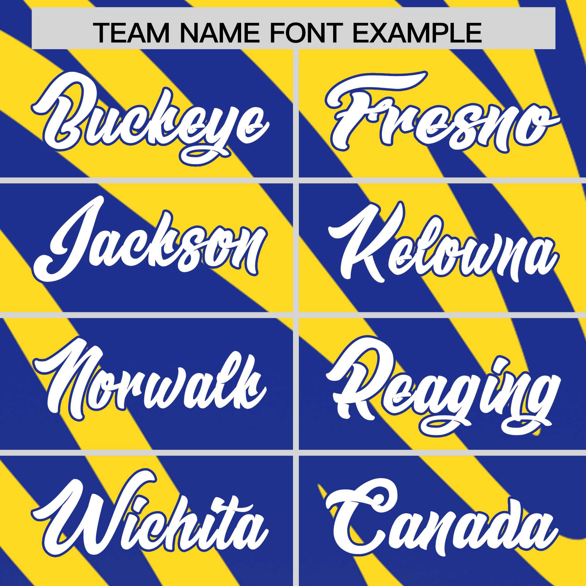 Custom Gold Royal Tiger Stripe Gradient Animal Print Personalized Team Shirt Baseball Jersey