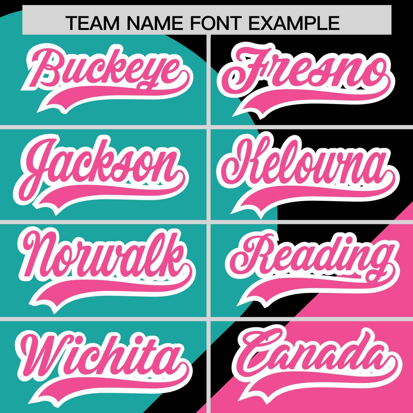 Custom Black Aqua-Pink Color Block Personalized Half Heart Pattern Authentic Baseball Jersey