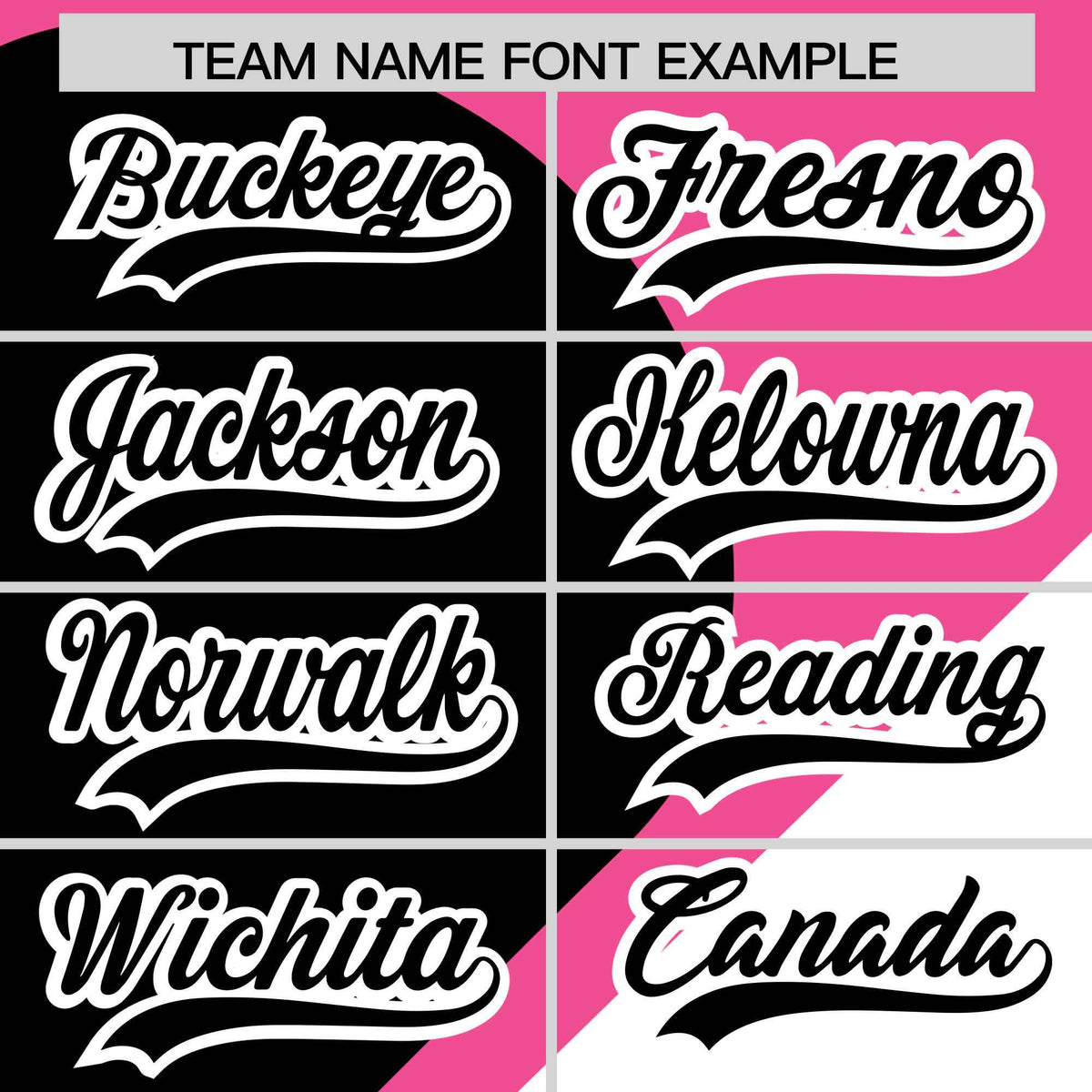 Custom Pink Black-White Color Block Personalized Half Heart Pattern Authentic Baseball Jersey