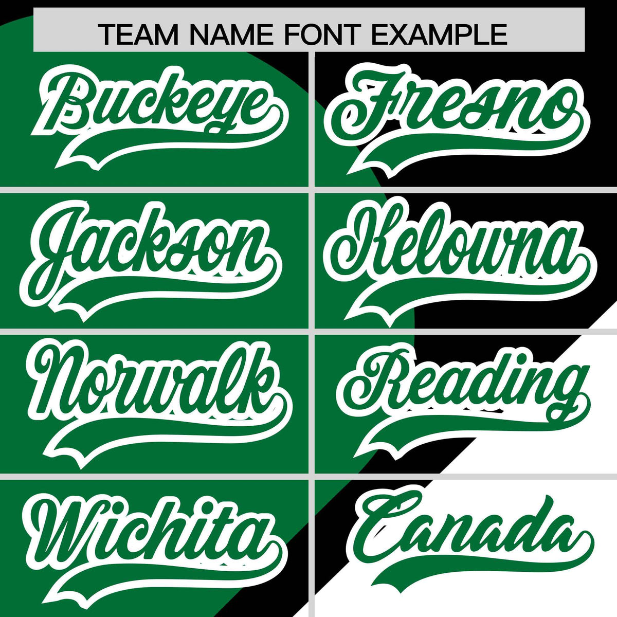 Custom Black Kelly Green-White Color Block Personalized Half Heart Pattern Authentic Baseball Jersey