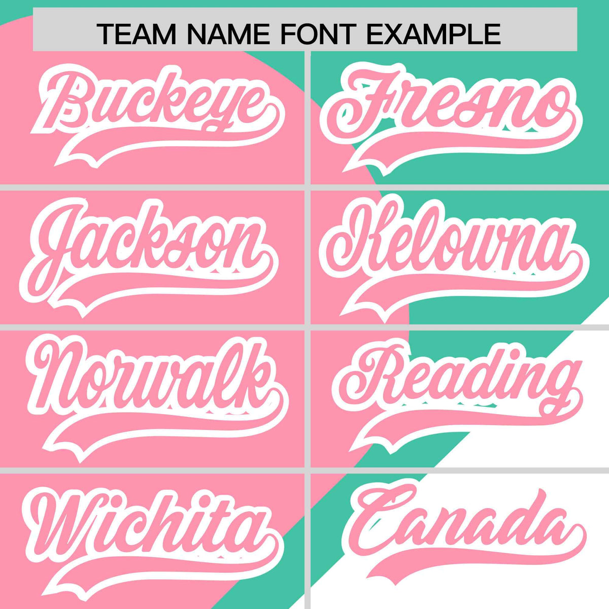 Custom Bright Green Light Pink-White Color Block Personalized Half Heart Pattern Authentic Baseball Jersey