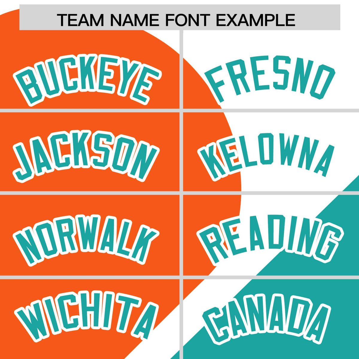 Custom White Orange-Aqua Color Block Personalized Half Heart Pattern Authentic Baseball Jersey