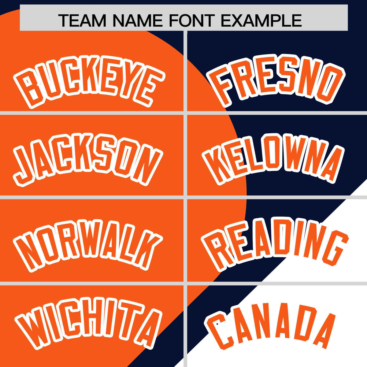 Custom Navy Orange-White Color Block Personalized Half Heart Pattern Authentic Baseball Jersey