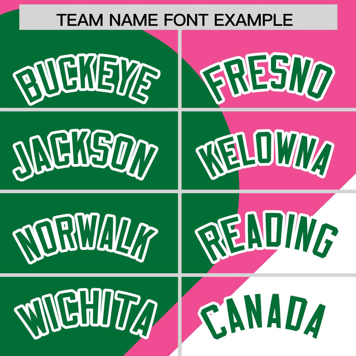 Custom Pink Kelly Green-White Color Block Personalized Half Heart Pattern Authentic Baseball Jersey