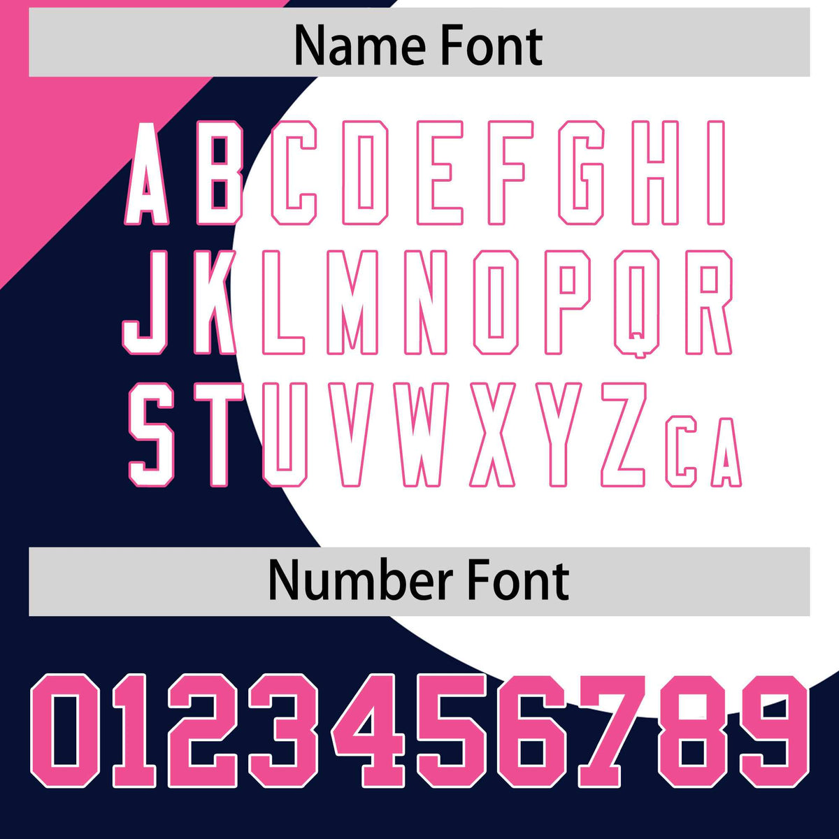 Custom Navy Pink-White Color Block Personalized Half Heart Pattern Authentic Baseball Jersey