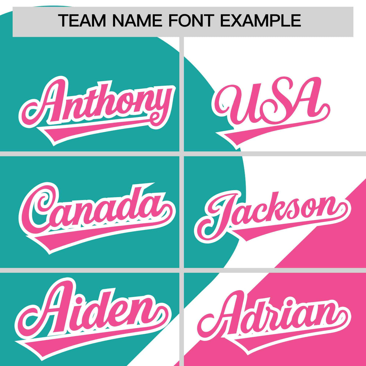 Custom White Aqua-Pink Color Block Personalized Half Heart Pattern Authentic Baseball Jersey