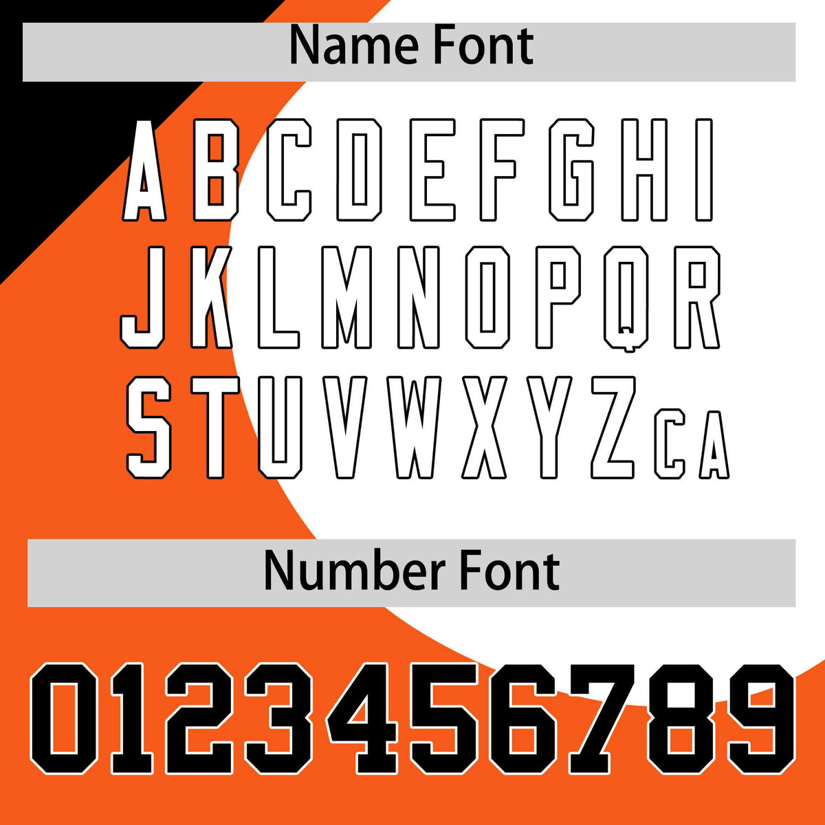 Custom Orange Black-White Color Block Personalized Half Heart Pattern Authentic Baseball Jersey