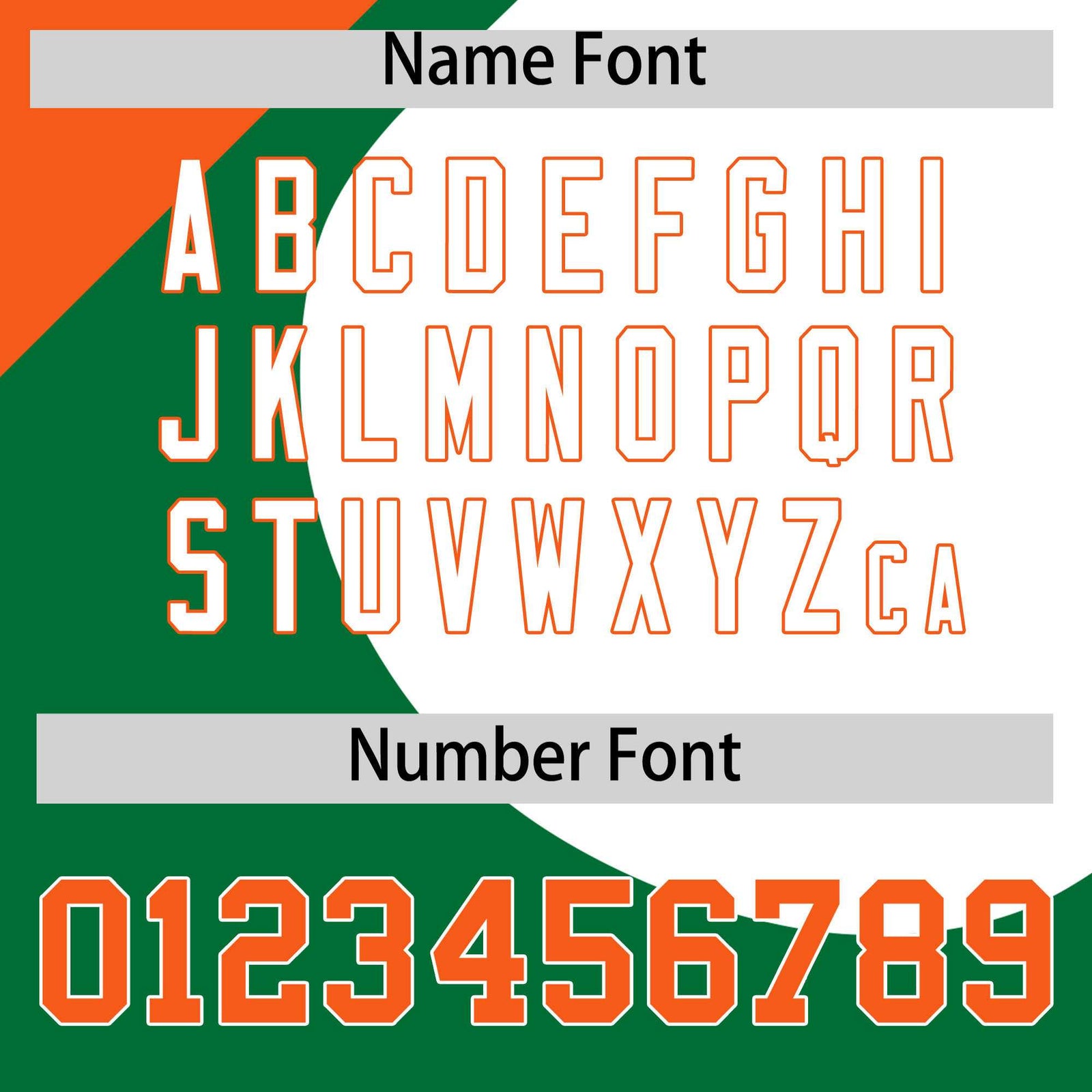 Custom Kelly Green Orange-White Color Block Personalized Half Heart Pattern Authentic Baseball Jersey