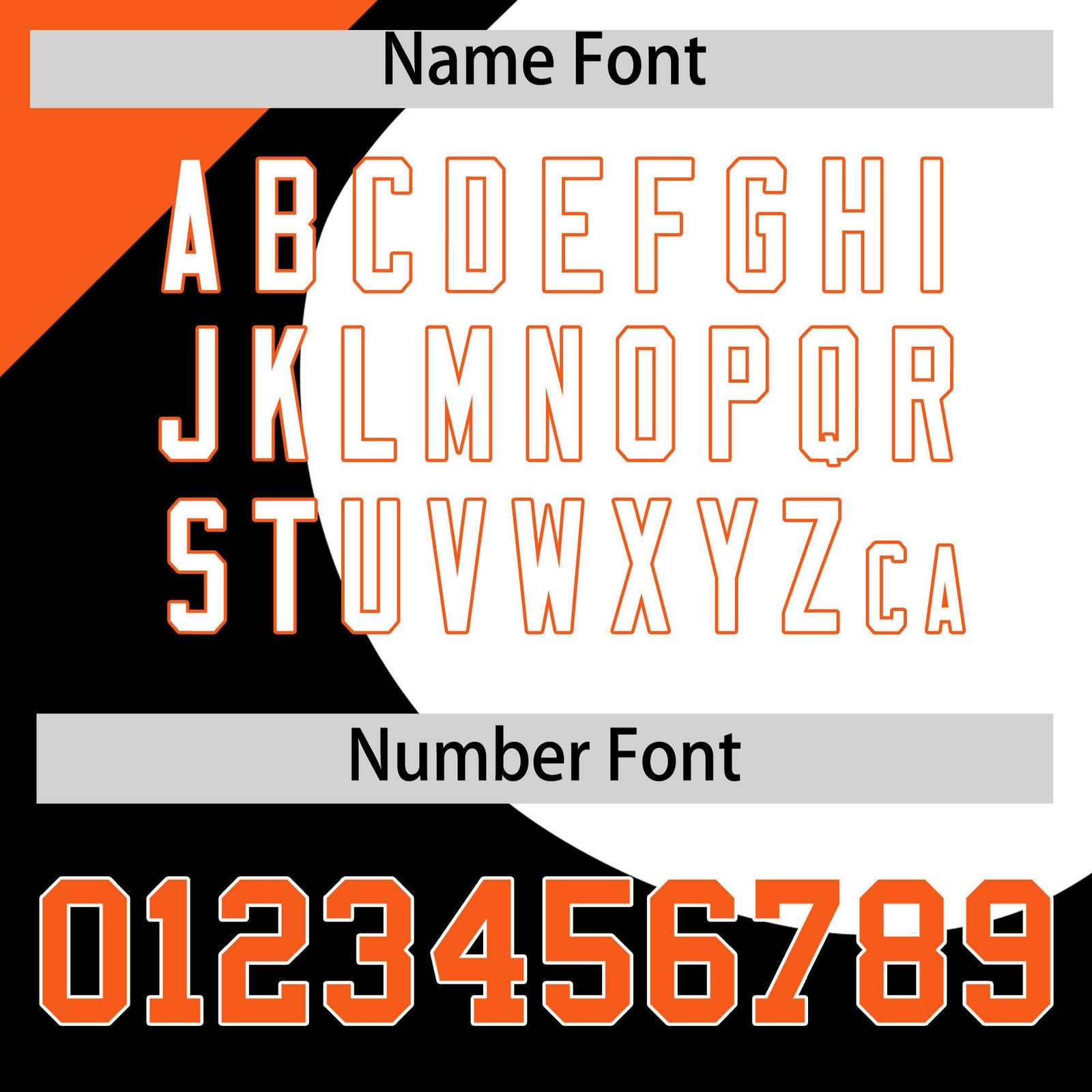 Custom Black Orange-White Color Block Personalized Half Heart Pattern Authentic Baseball Jersey