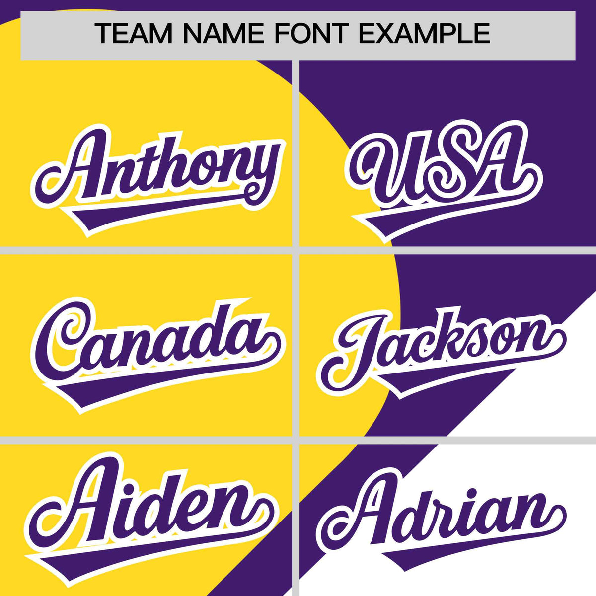 Custom Purple Gold-White Color Block Personalized Half Heart Pattern Authentic Baseball Jersey