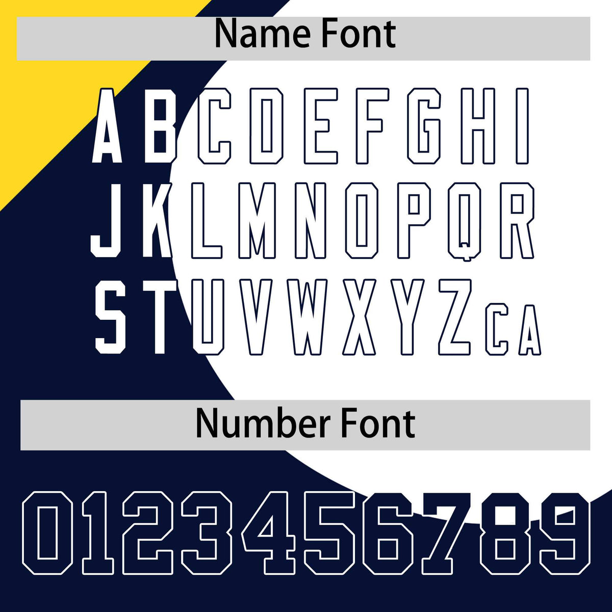 Custom Navy Gold-White Color Block Personalized Half Heart Pattern Authentic Baseball Jersey