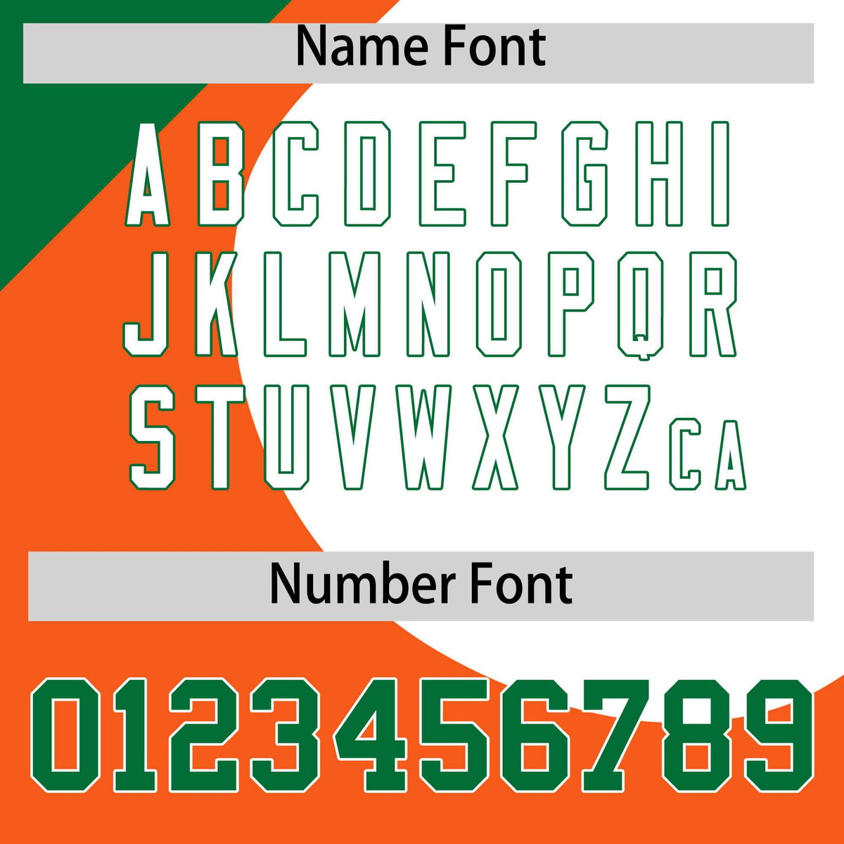 Custom Orange Kelly Green-White Color Block Personalized Half Heart Pattern Authentic Baseball Jersey