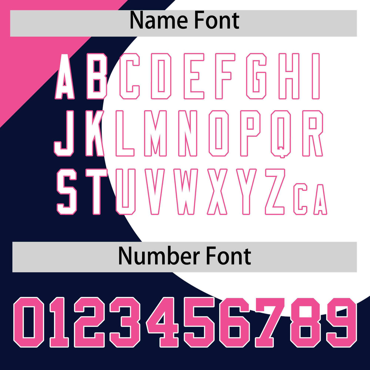 Custom Navy Pink-White Color Block Personalized Half Heart Pattern Authentic Baseball Jersey