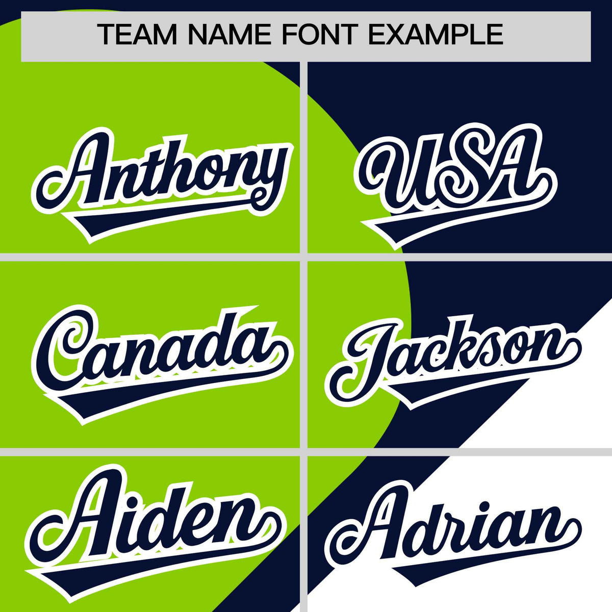 Custom Navy Neon Green-White Color Block Personalized Half Heart Pattern Authentic Baseball Jersey