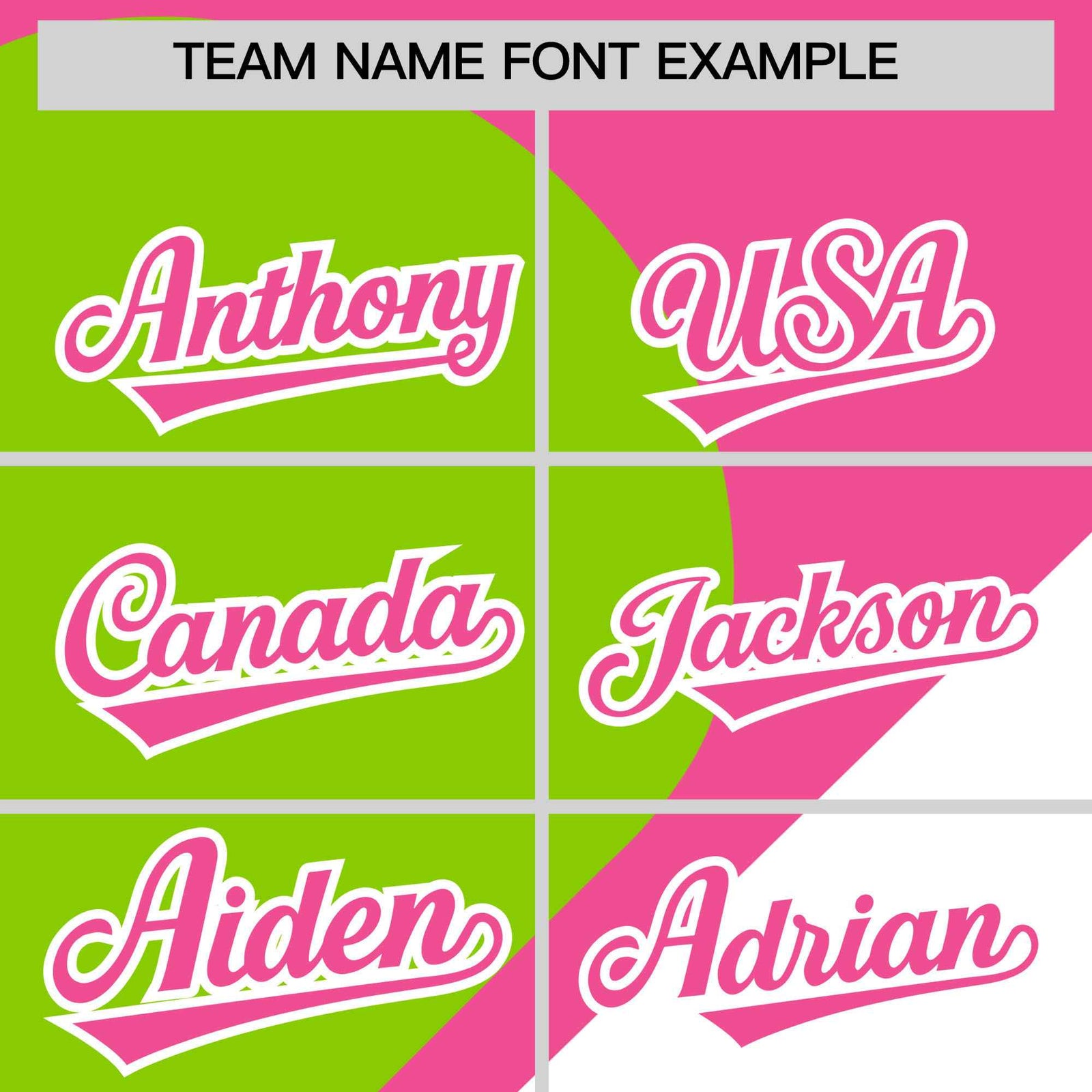 Custom Pink Neon Green-White Color Block Personalized Half Heart Pattern Authentic Baseball Jersey