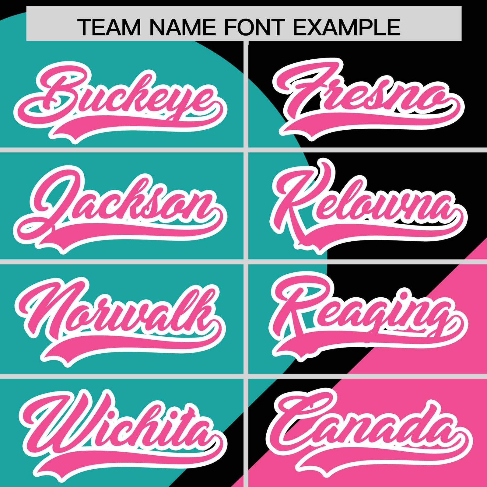 Custom Black Aqua-Pink Color Block Personalized Half Heart Pattern Authentic Baseball Jersey