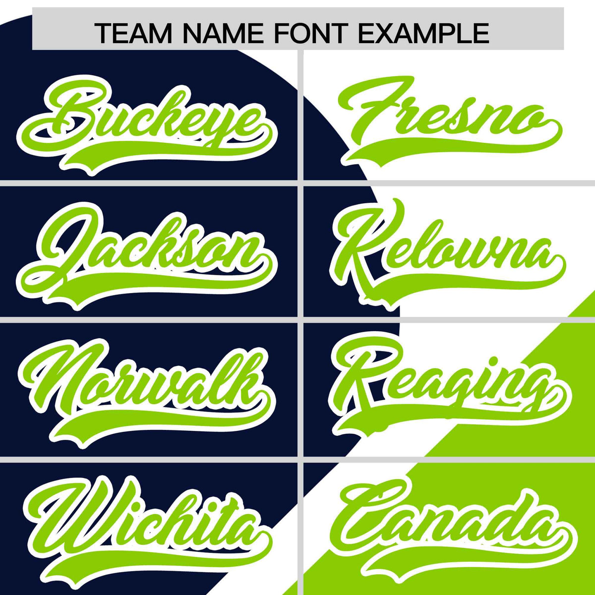 Custom White Navy-Neon Green Color Block Personalized Half Heart Pattern Authentic Baseball Jersey